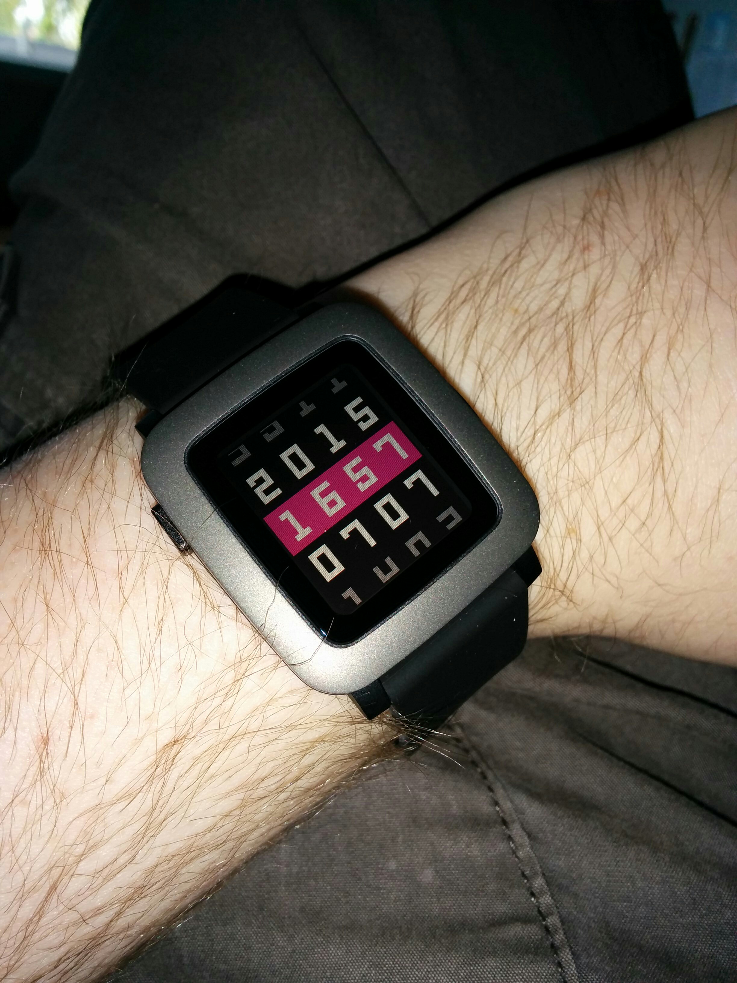 Image of Pebble Time watch